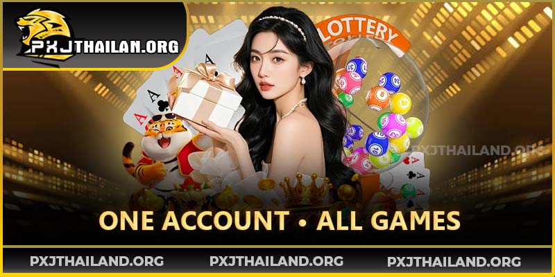 สมัครง่าย เล่นได้ทุกเกมในบัญชีเดียว